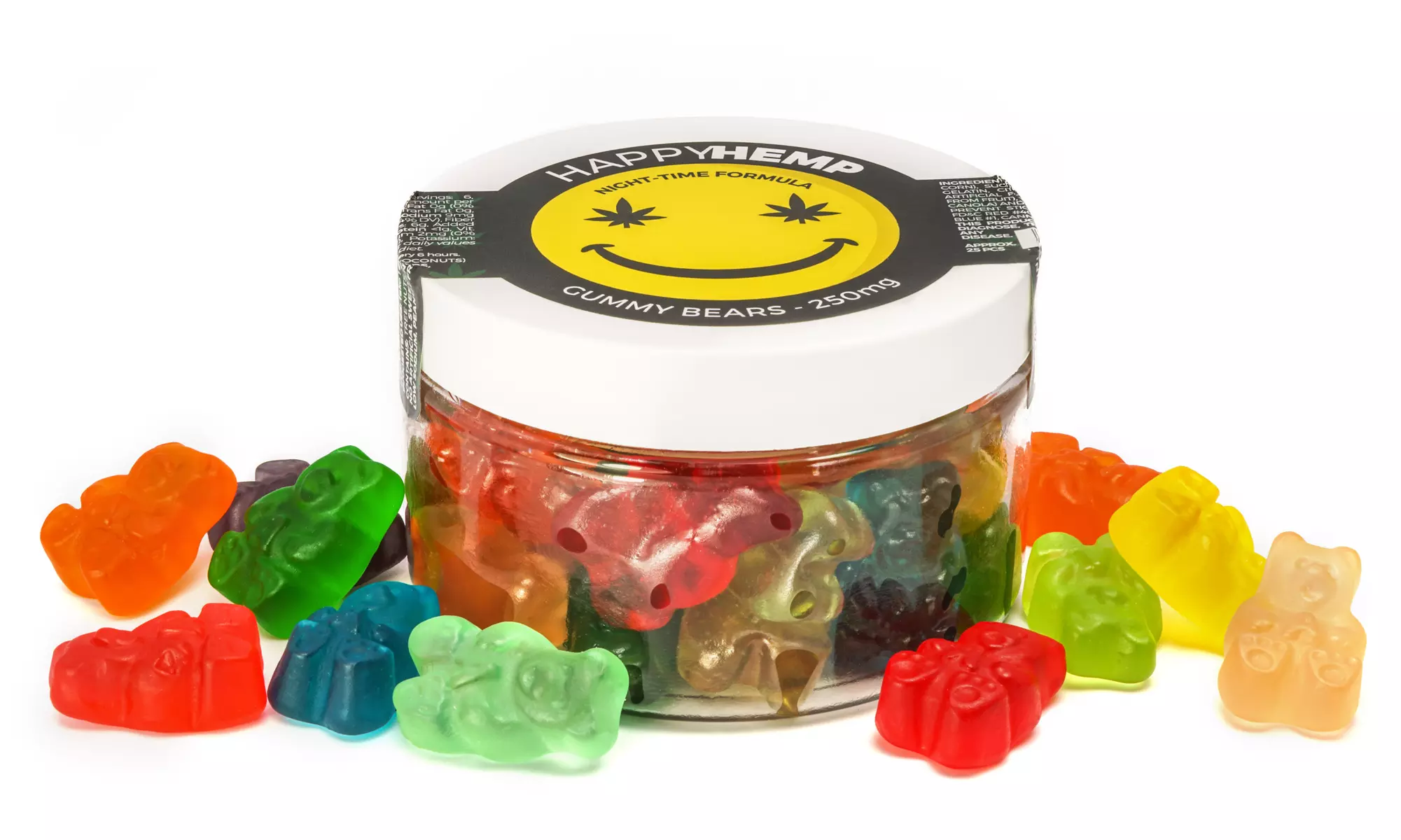 Night-time CBD Gummies from Happy Hemp (250mg-1500mg)