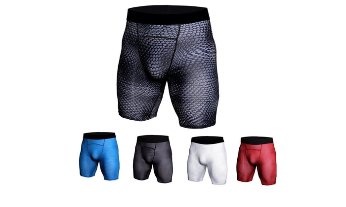 mens sport compression shorts