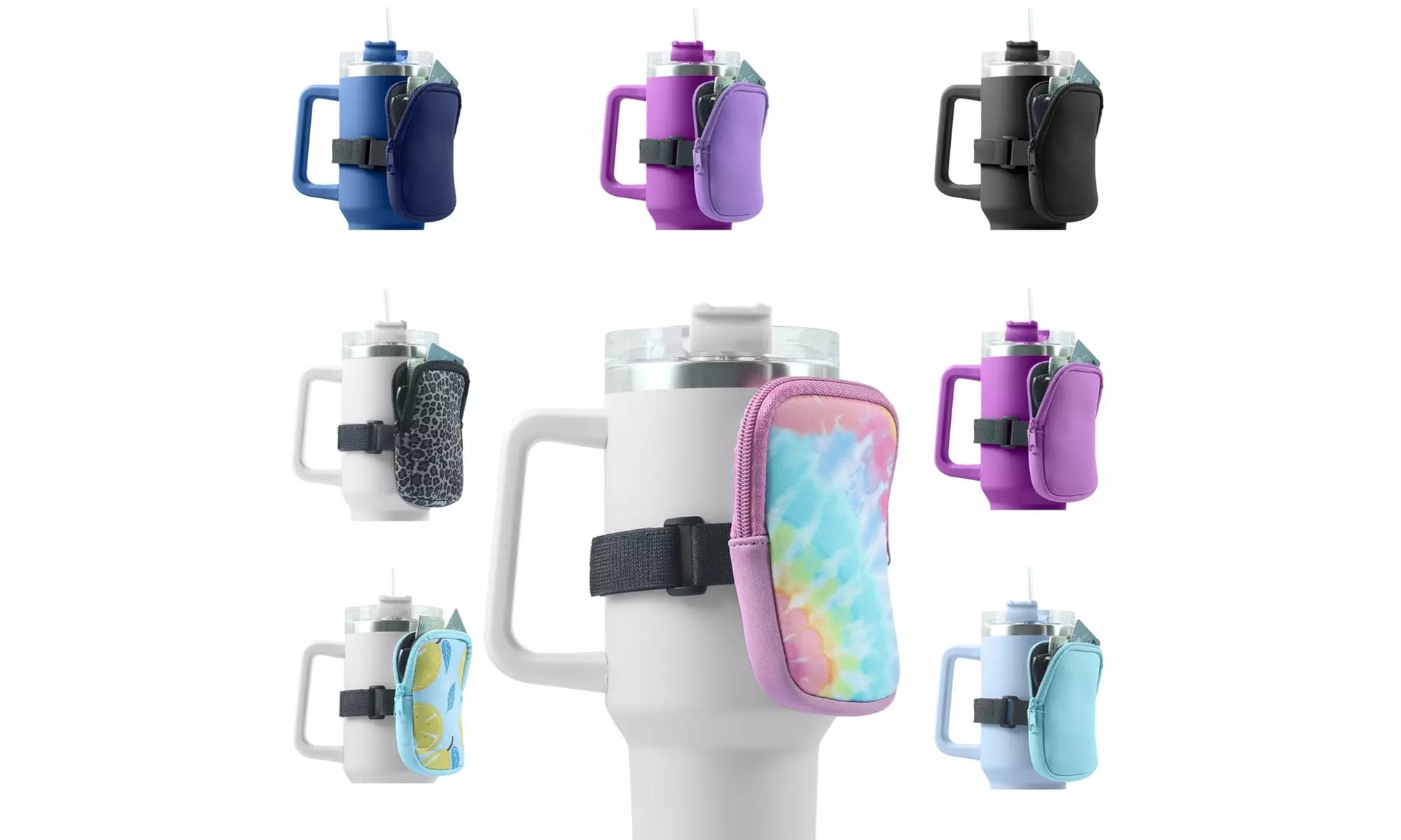 Waloo Water Bottle Pouch - Compatible with all Tumblers/Water Bottles  - Primary Image