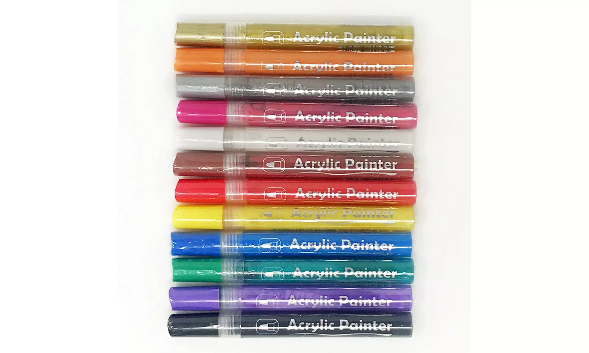 Acrylic Paint Marker Pens Set Pebble, Rock & Stone painting, Scrapbooking,Fabric