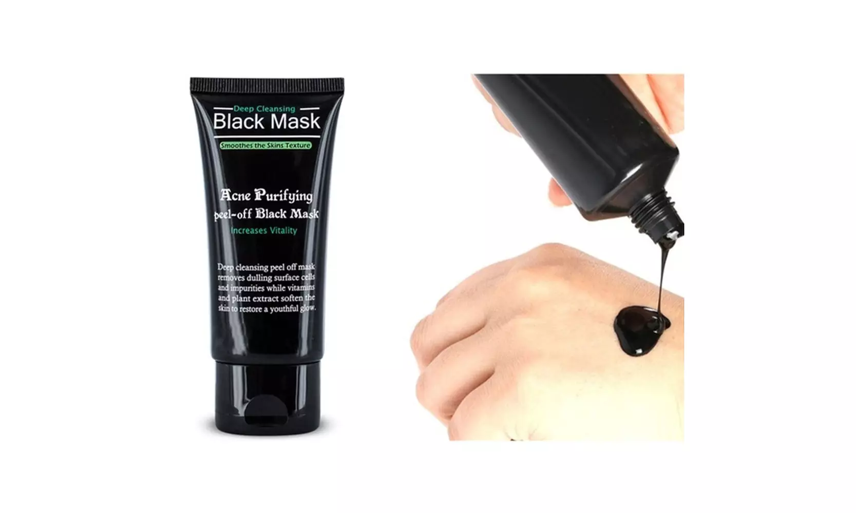 Superior Blackhead Face Mask Peel-Off Cleansing Facial Blemish Remover - Primary Image