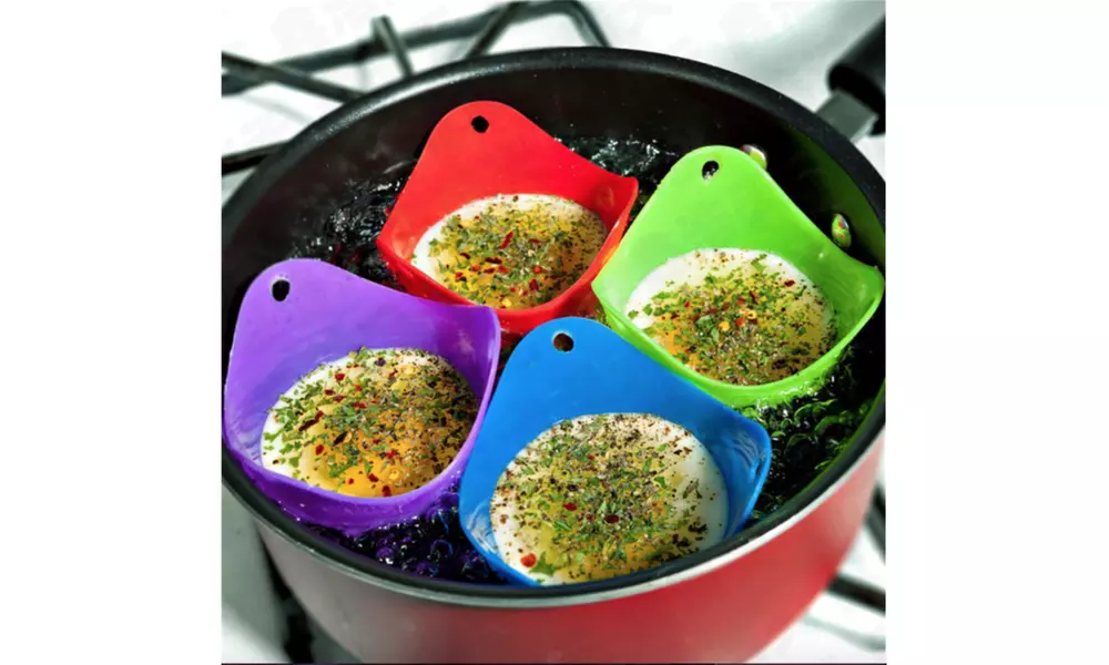 Silicone Egg Poachers (6-Pack) - Primary Image