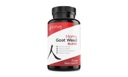 Go Pure Horny Goat Weed Blend 60 Ct.