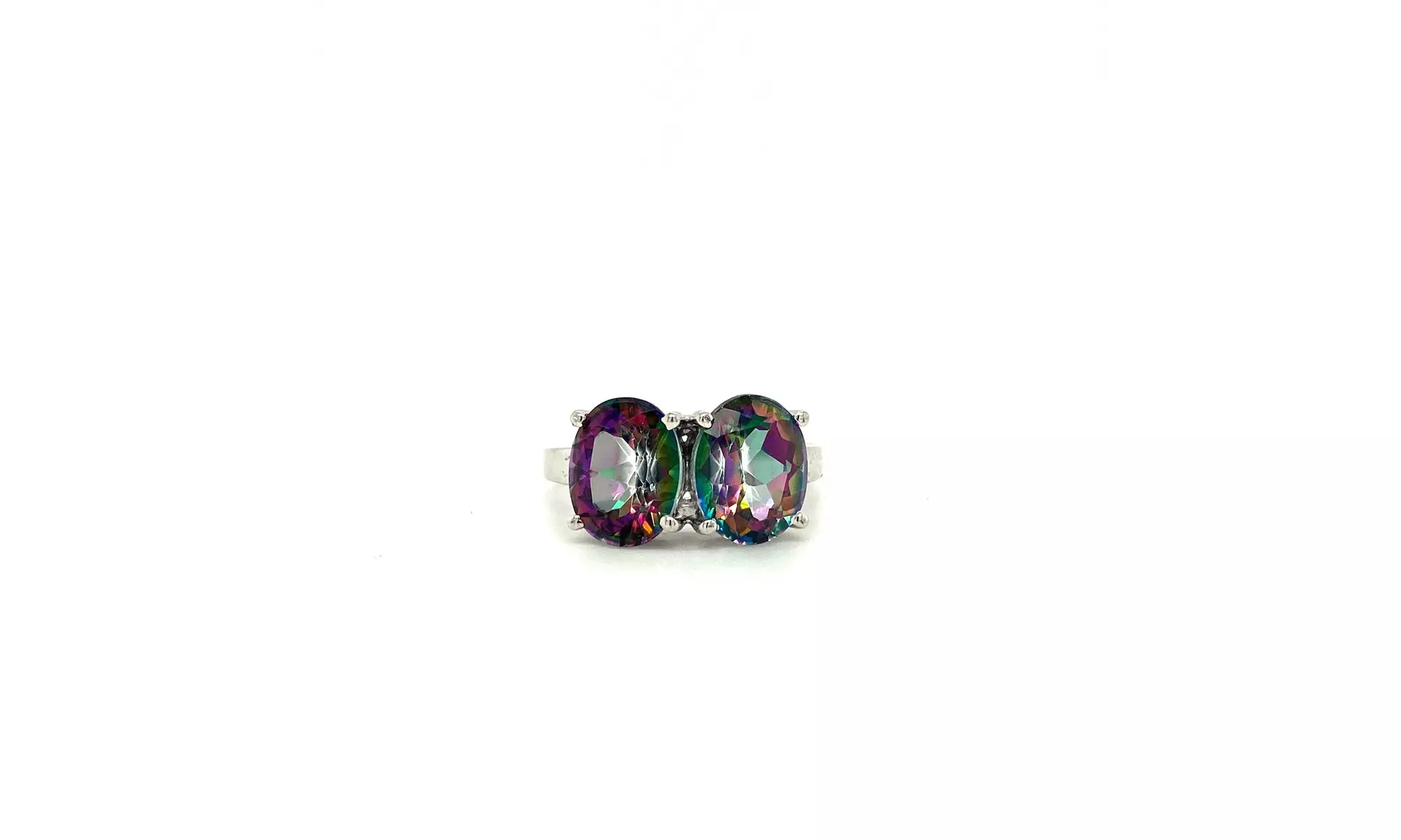 Kotawala Mystic Topaz Ring in .925 Sterling Silver KSR - 12007 - Primary Image