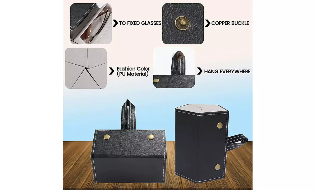 Travel Glasses Case Multiple Pairs Portable Eyeglasses Storage Case