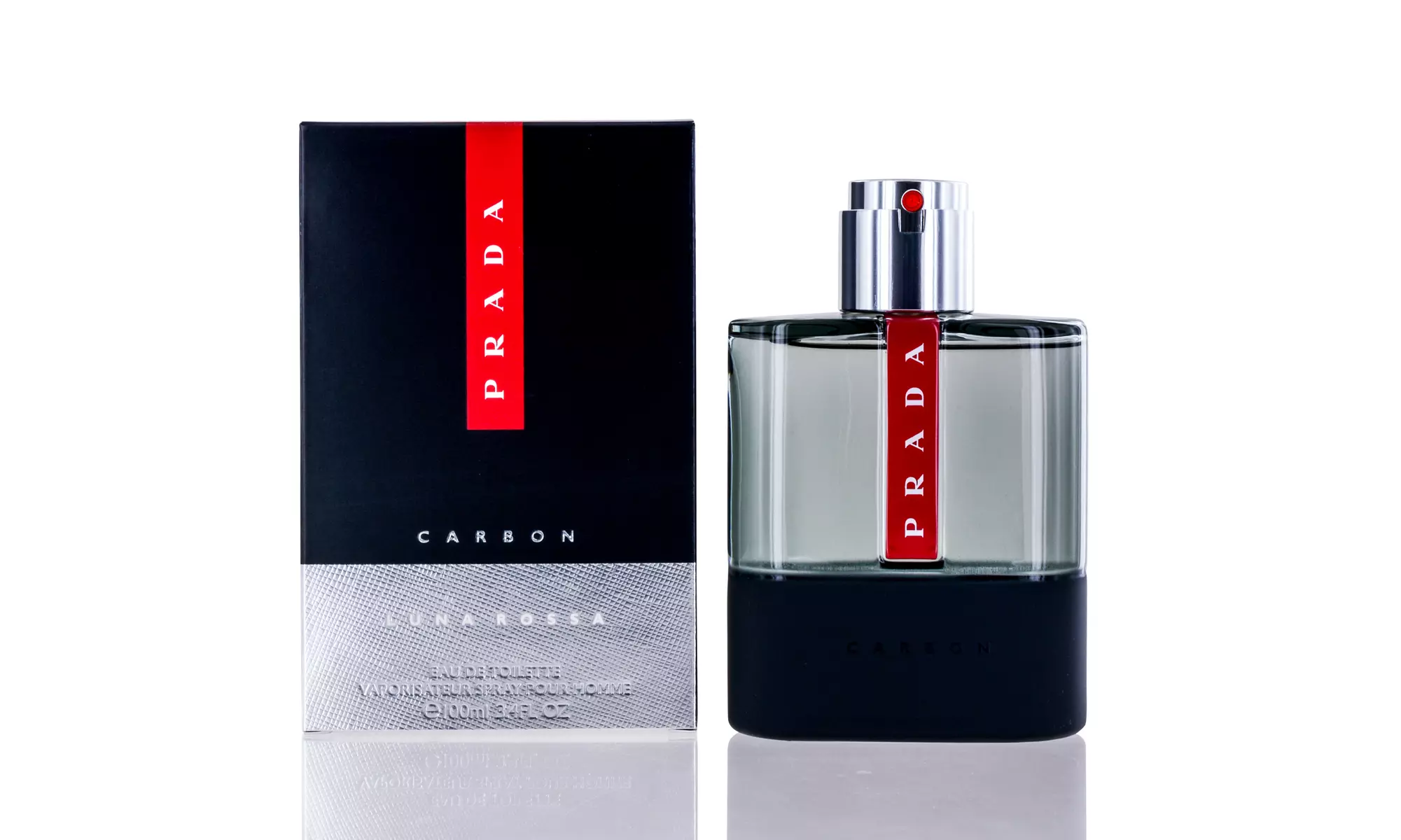 Prada Luna Rossa Carbon for men by Prada Eau De Toilette Spray (1.7 or 3.4 Oz) - Primary Image