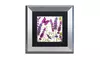Color Bakery 'Lavender II' Matted Silver Framed Art