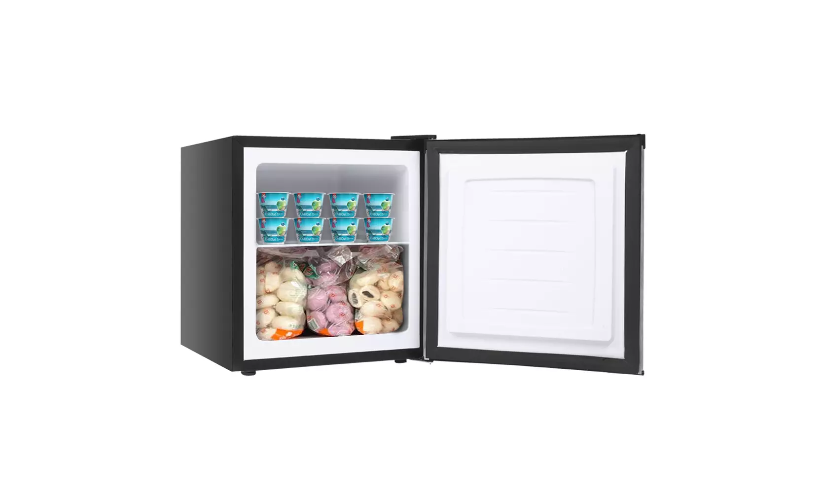 1.1Cu.ft Single Door Upright Freezer Lock Compact Freezer/Refrigerators - Second Medium