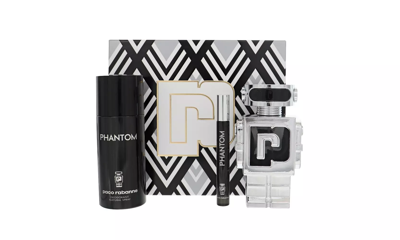 Two- or Three-Piece Paco Rabanne Phantom Eau de Toilette Gift Set for Men