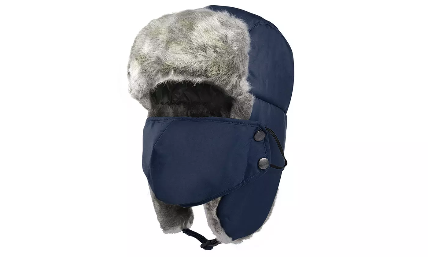 Winter Trapper Hat Warm Trooper Balaclavas Ear Flap Windproof Mask
