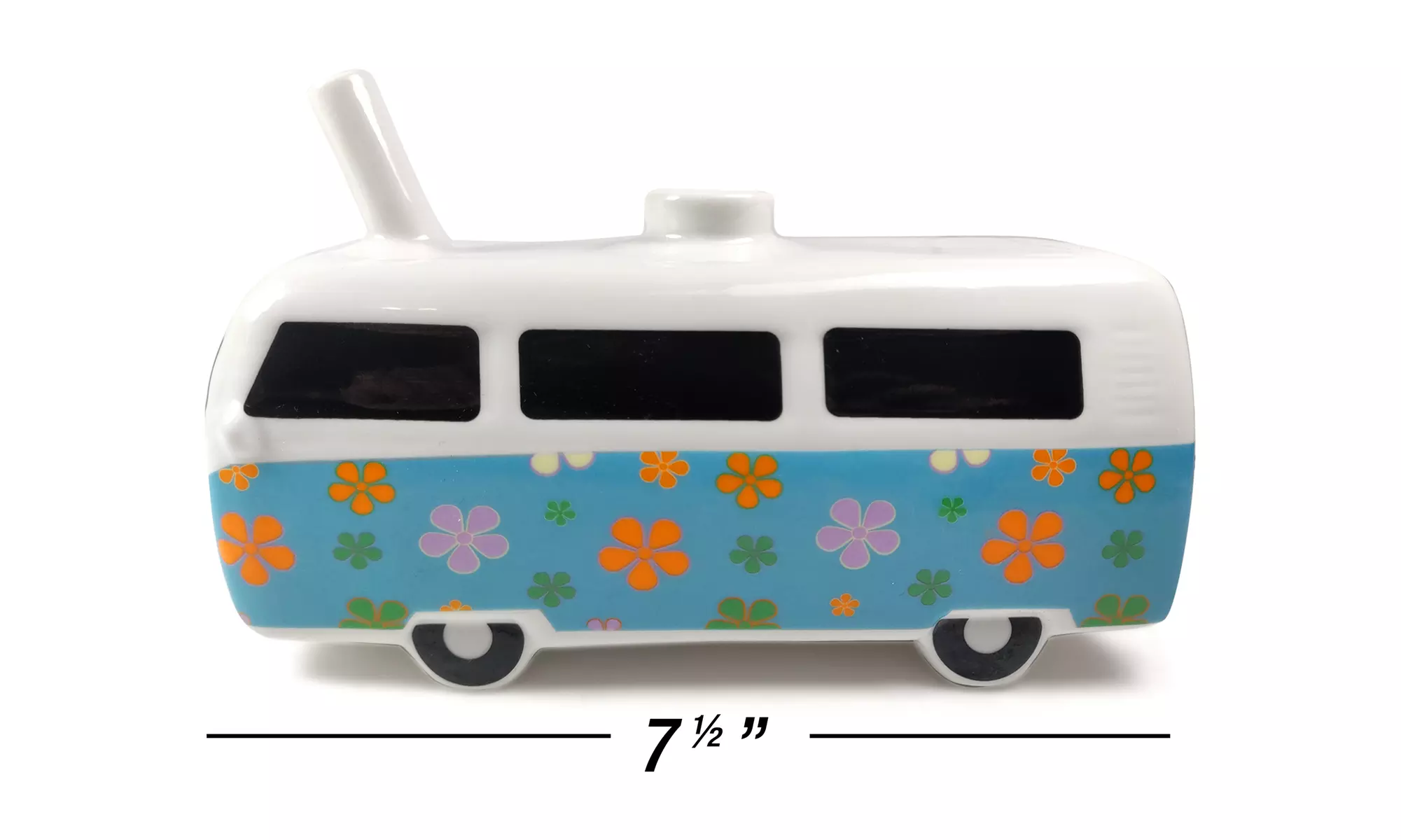 Vintage Hippie Bus Ceramic Pipe - Second Medium