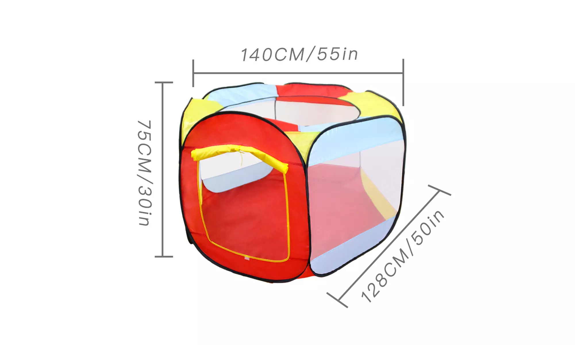 Folding Portable Playpen Baby Play Yard Tent - Second Medium