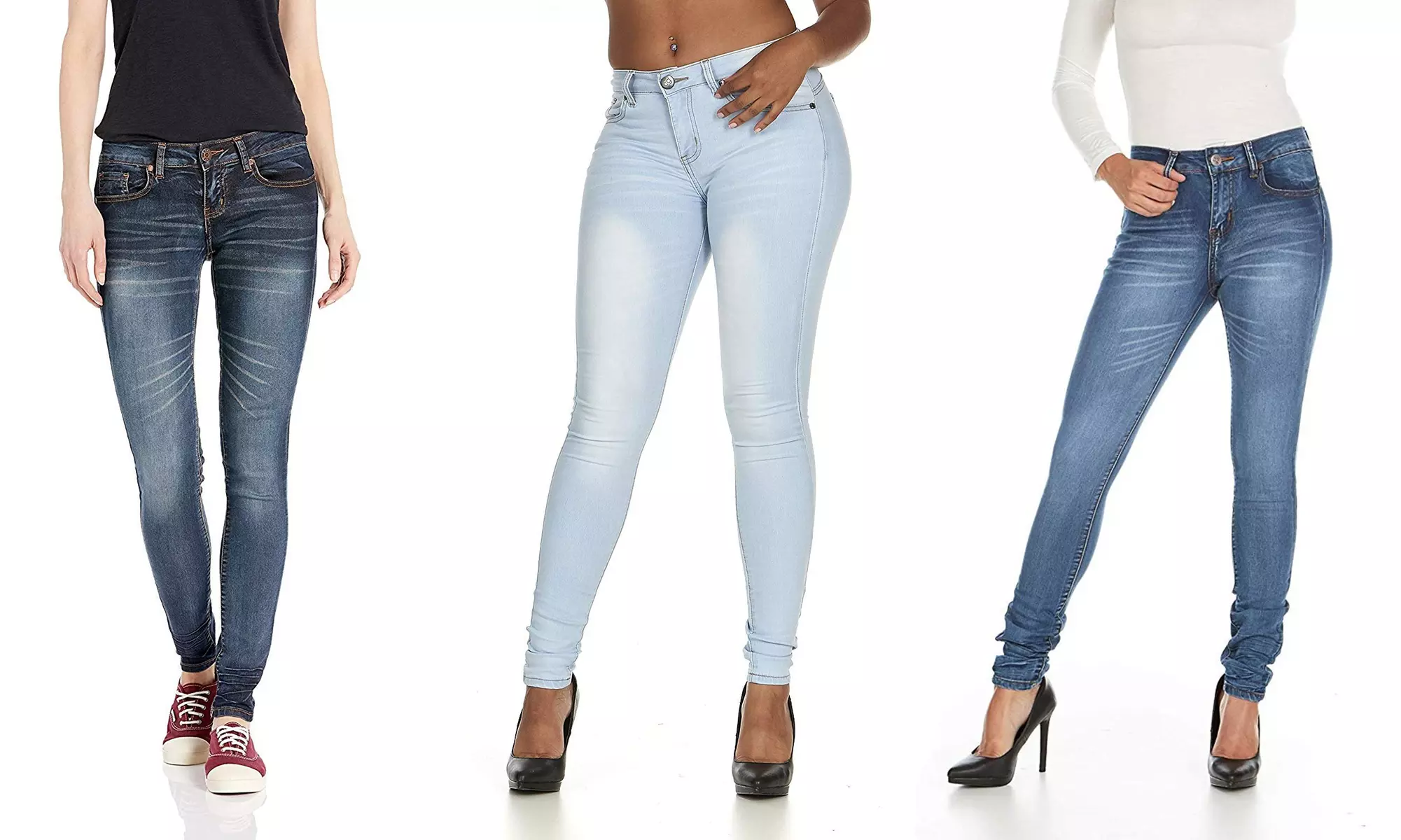 Cover Girl Jeans Juniors Low Rise Waisted Skinny Medium - Primary Image