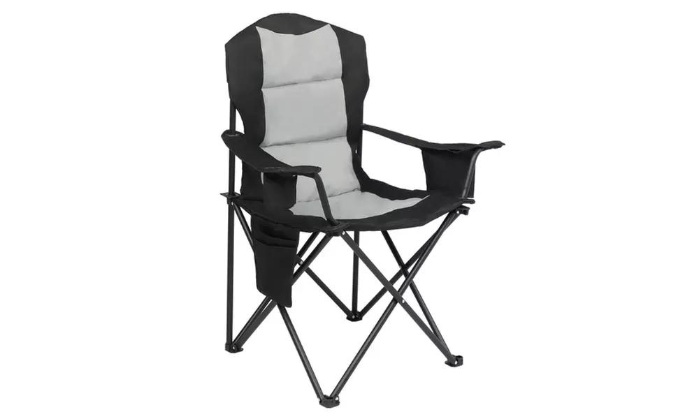 Folding Camp Chair black 55*55*108cm