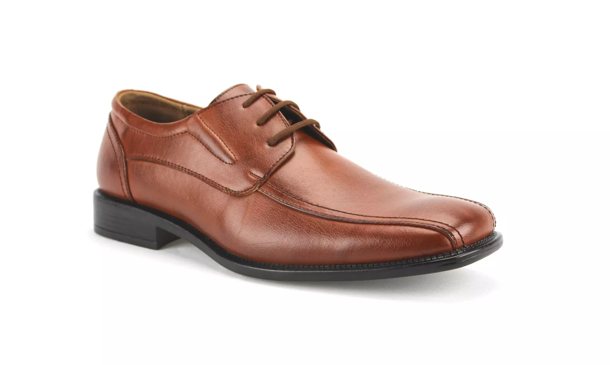 Men's Delli Aldo 18529 Classic Lace Up Square Toe Oxfords Dress Shoes - Primary Image
