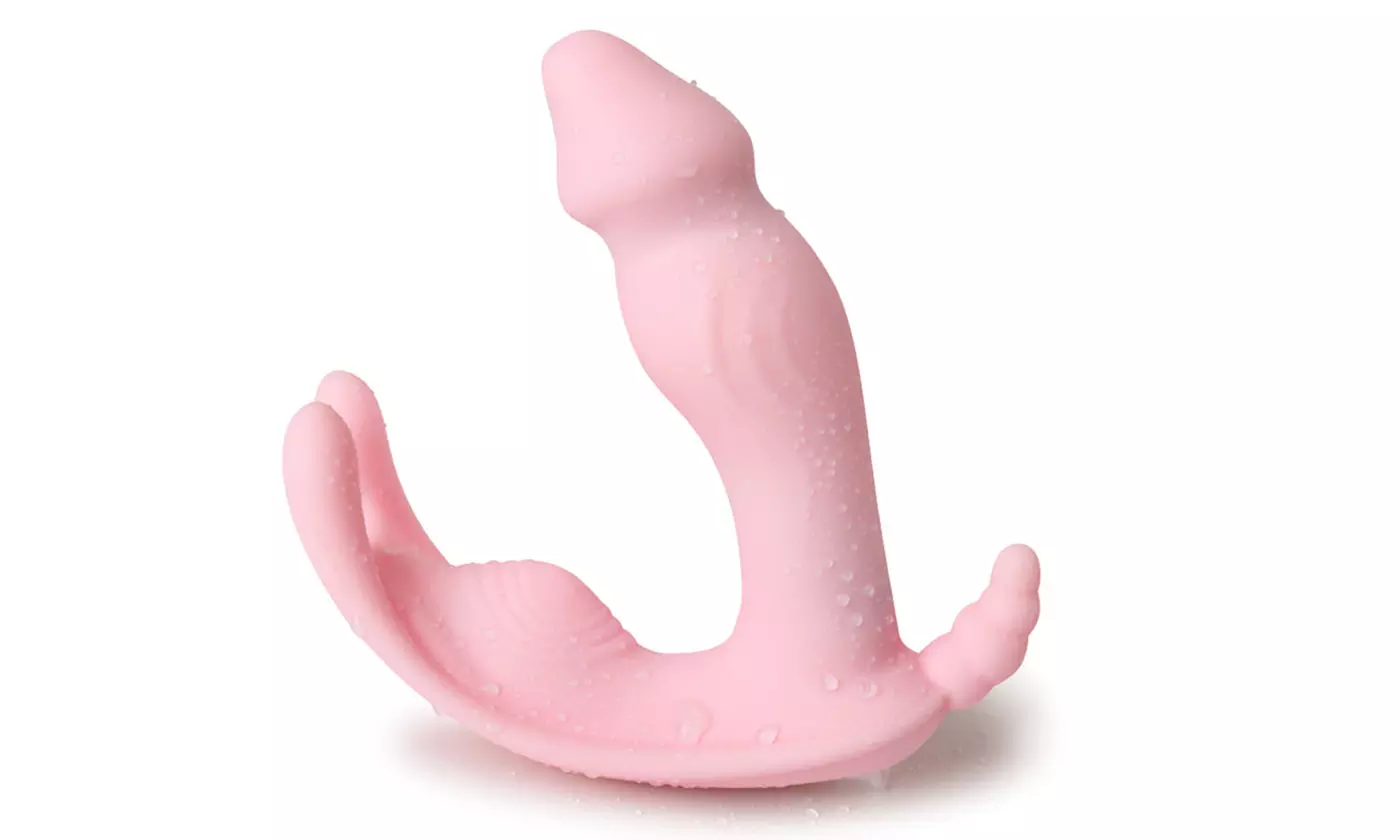 Wearable G Spot Vibrator Rabbit Panty Massager USB Wireless Remote Control - Primary Image