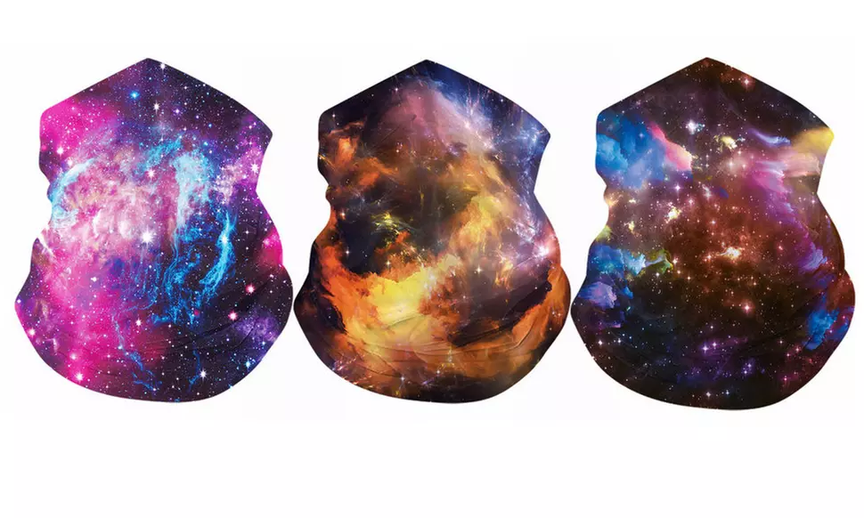 Scarves Neck Gaiter 12 in 1 Headwear Headband Scarf 3-Pack - Second Medium