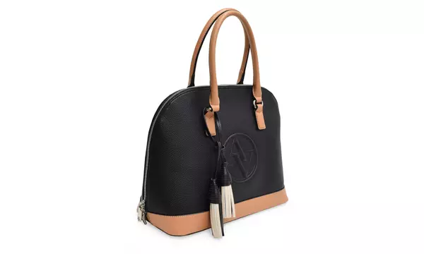 Adrienne vittadini fashion dome satchel