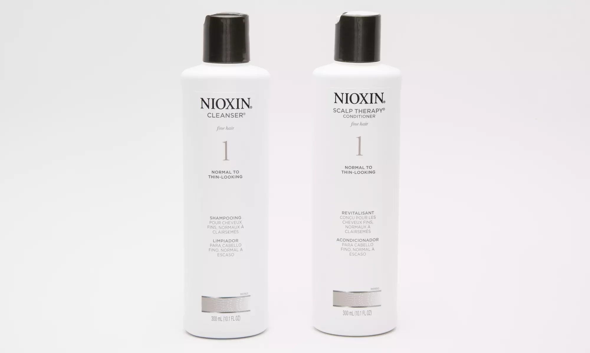 Nioxin Hair Cleanser Shampoo and Scalp Therapy Conditioner Duos (2-Pack)