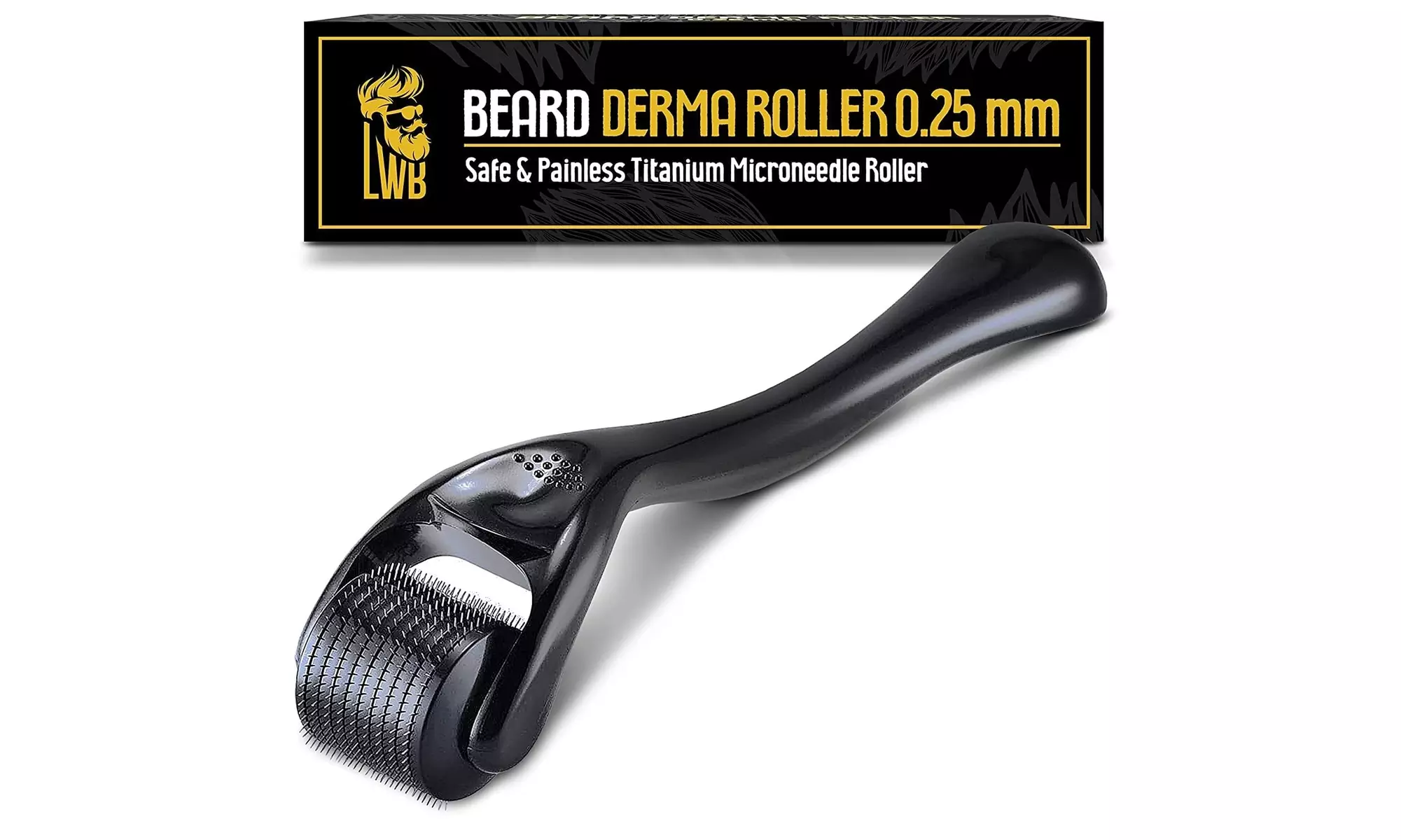 Derma Roller Microneedle Roller For Face, Beard Roller, Microneedling - Primary Image