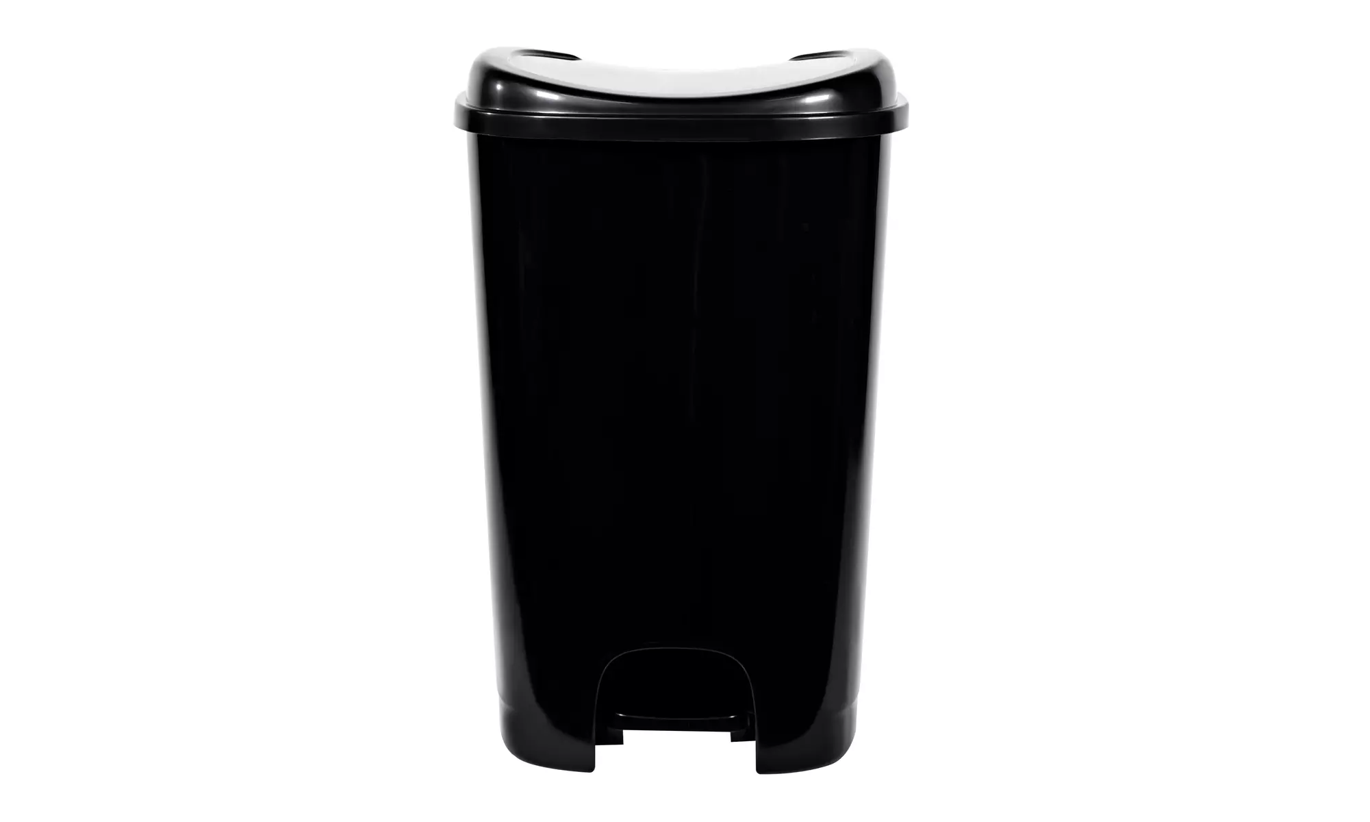 Hefty Step-On 13-Gallon Trash Can, Black - Primary Image