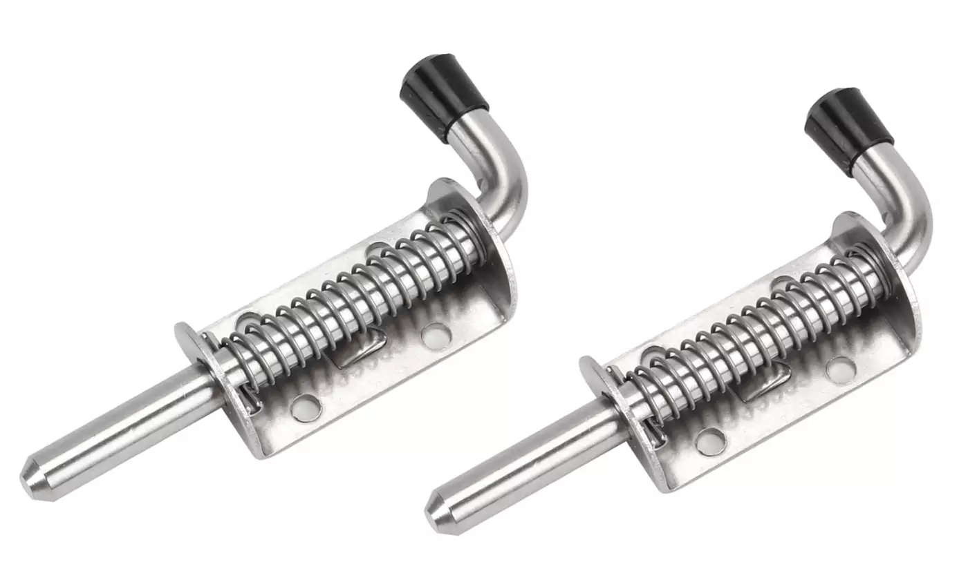 2 Pcs Stainless Steel Heavy Duty Spring Loaded Gate Latch Pins - Primary Image
