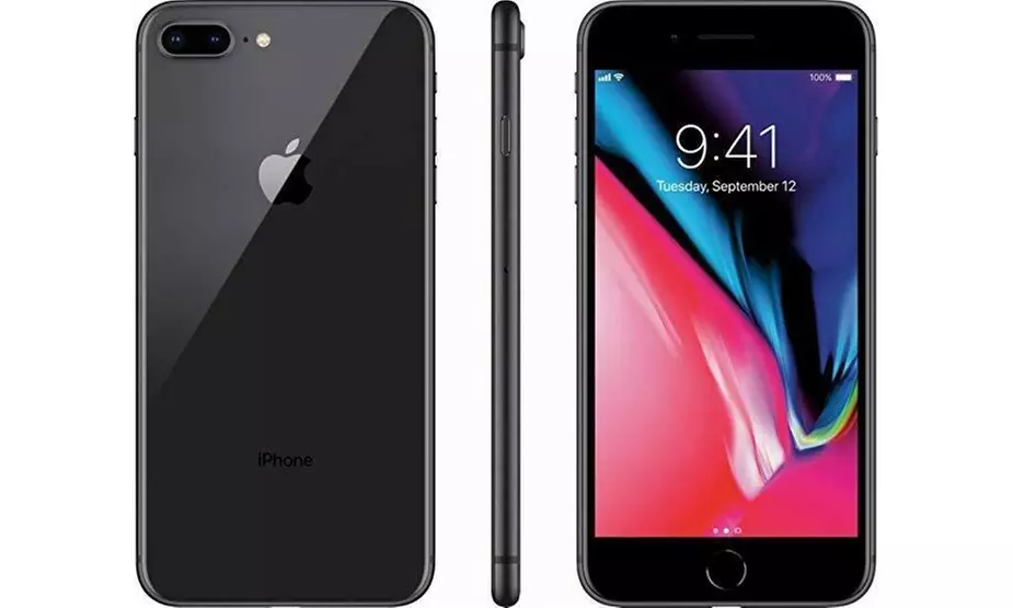 Apple iPhone 8 (At&T) 4.7" Smartphone 64GB Flash iOS Black - Refurbished
