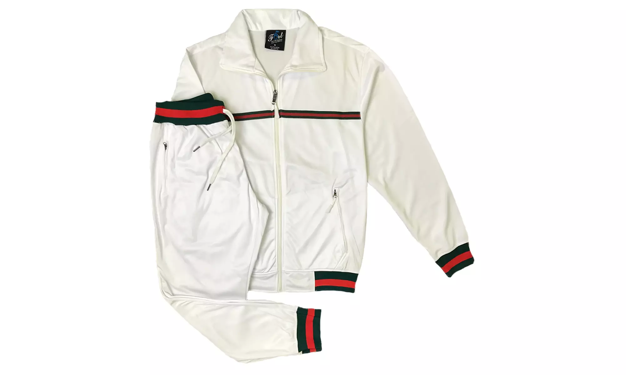 Men's Tracksuit Reefing Spring Active Jogger Tracksuit 2 Piece Matching Set