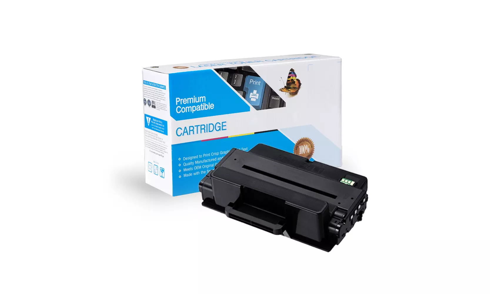 Samsung Compatible MLT-D307E  Black Toner Cartridge - Primary Image