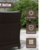 Image 63: Costway Three-Piece Rattan-Effect Patio Furniture Set