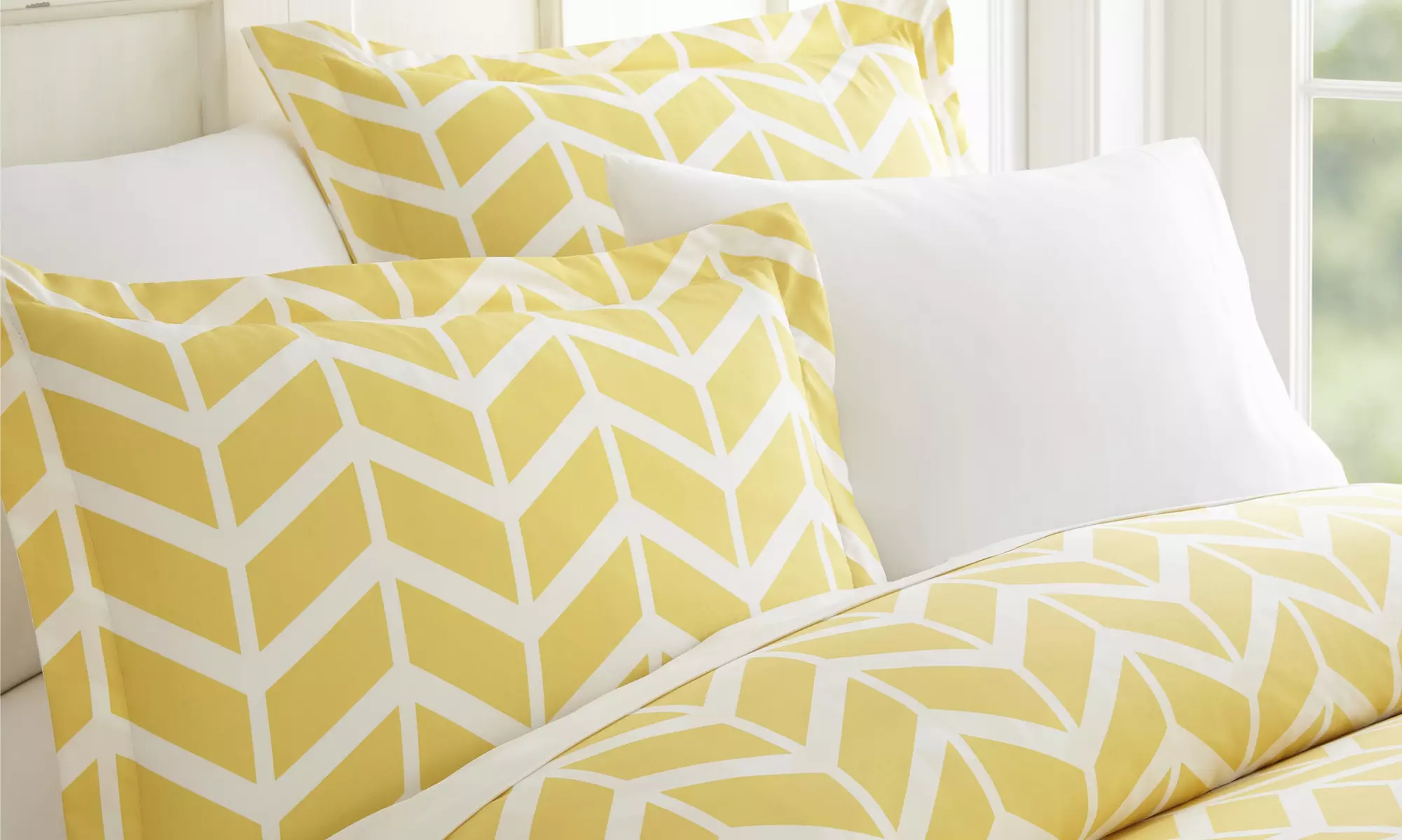 Merit Linens Premium 3 Piece Pattern Duvet Cover Set 