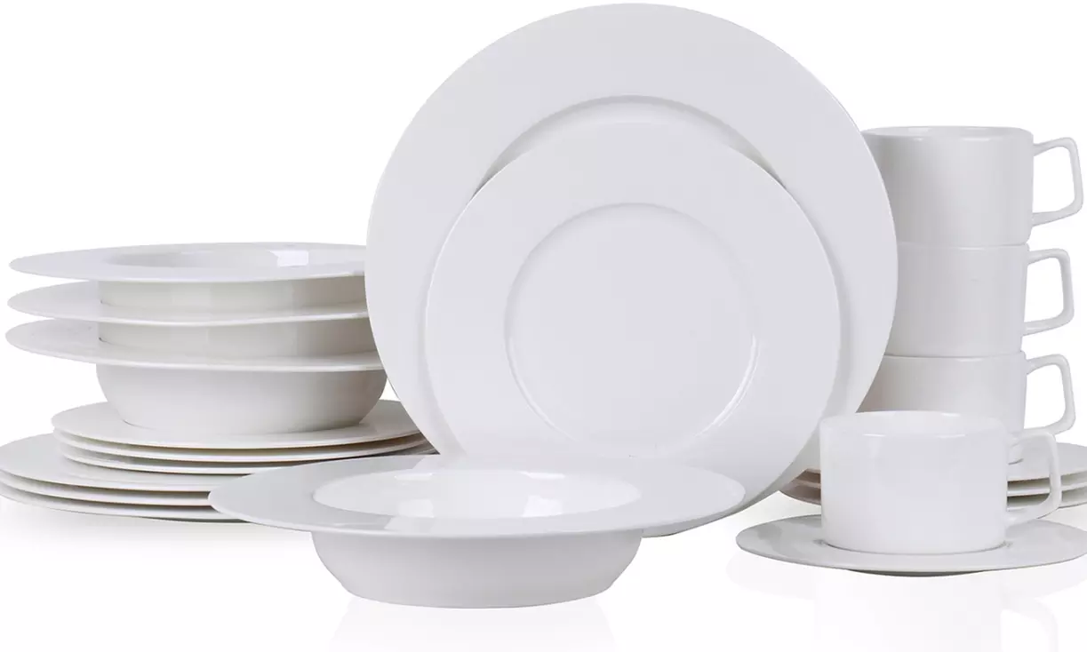 Stone Lain Sylvie Bone China 20-Piece Dinnerware Set, Service for 4 - Primary Image