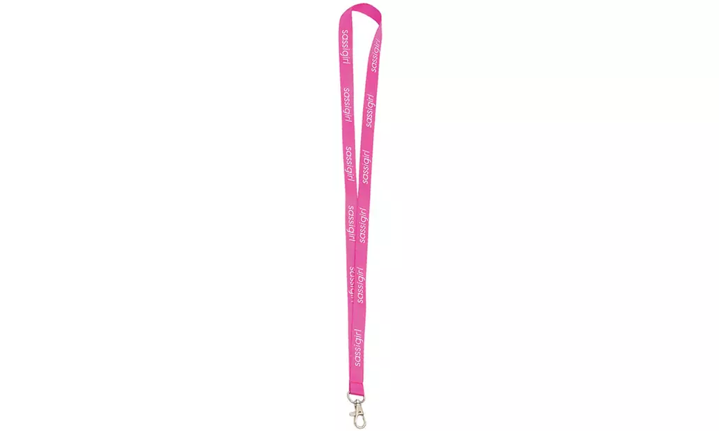 night to remember sassi lanyard by sassi - pink. - Primary Image