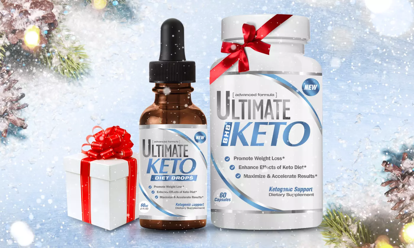 Ultimate Keto BHB Diet Kit - Keto Drop and Keto Support Pills - Primary Image