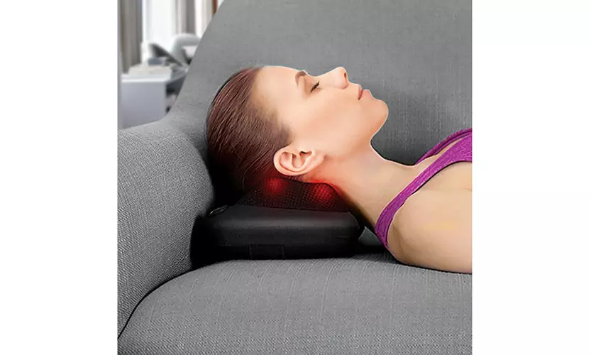 Vivaspa Kneading & Heating Neck & Lumbar Massager with Elastic Strap - Second Medium