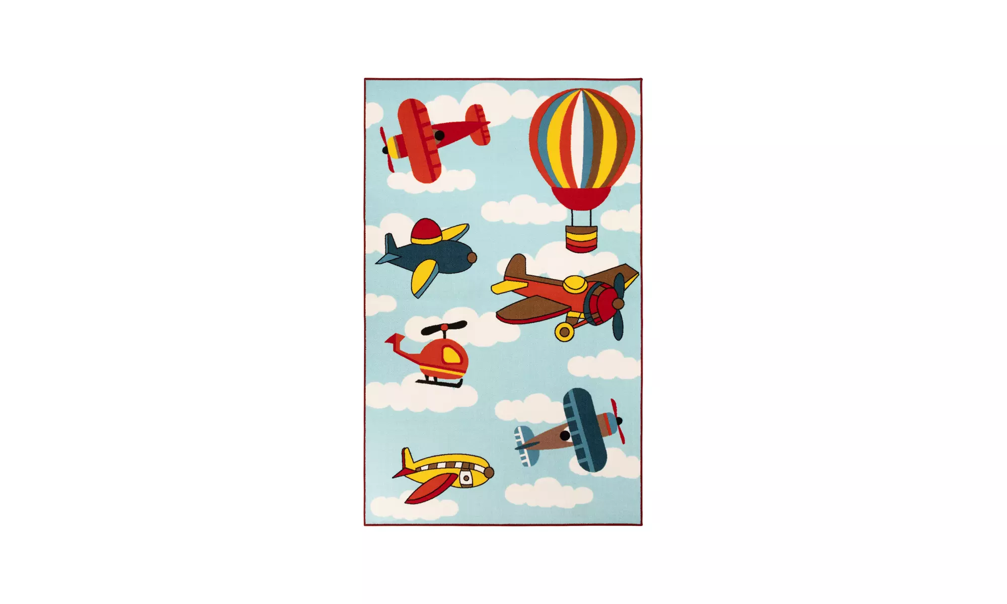 Superior Anti-Static Moth-Proof Non-Slip Lil Flyer washable Area Rug - Second Medium