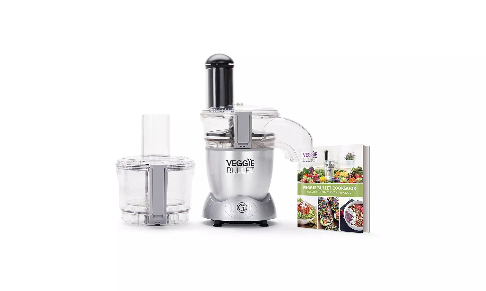  Veggie Bullet Electric Spiralizer & Food Processor, Silver  - Primary Image