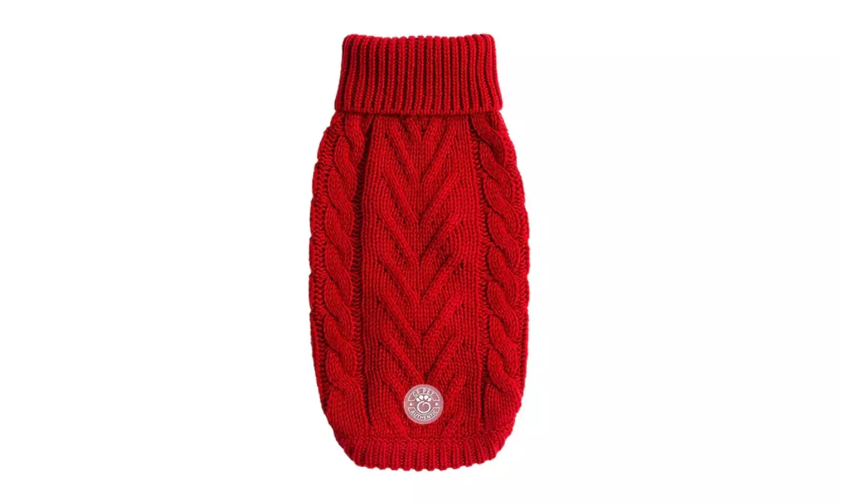 GF Pet Chalet Sweater - Red - Primary Image