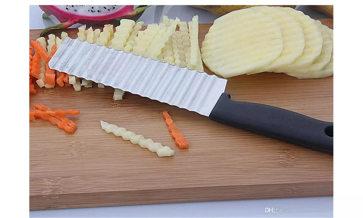Wave Knife Chopper Potato French Fry Cutter - Primary Image