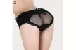 Women's Sexy Lace Mesh Bowknot Briefs Thongs Panties Knickers Lingerie Underwear - Second Medium