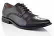 Adolfo Men's Cap-Toe Lace-Up Dress Shoes Multiple Styles - Second Medium