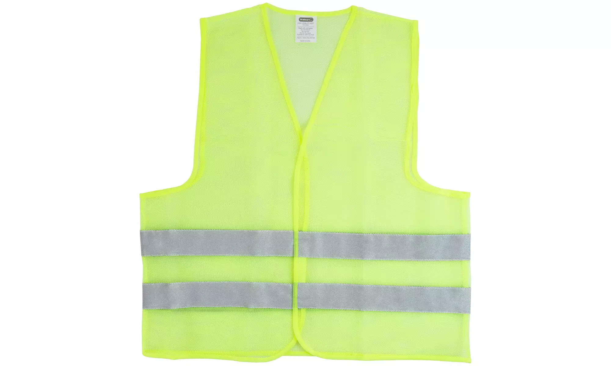 Stalwart High Visibility ANSI Standard Reflective Work Safety Vests (10-Pack) - Primary Image