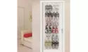 1-2 Pack 24 Wide Pockets Over the Door Shoe Organizer Hanging Shoe Holder