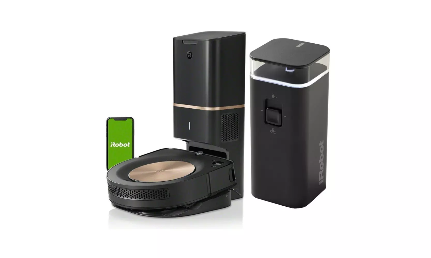 iRobot Roomba s9plus 9550 Wi-Fi Connected Robot Vacuum with Virtual Wall Barrier - Primary Image