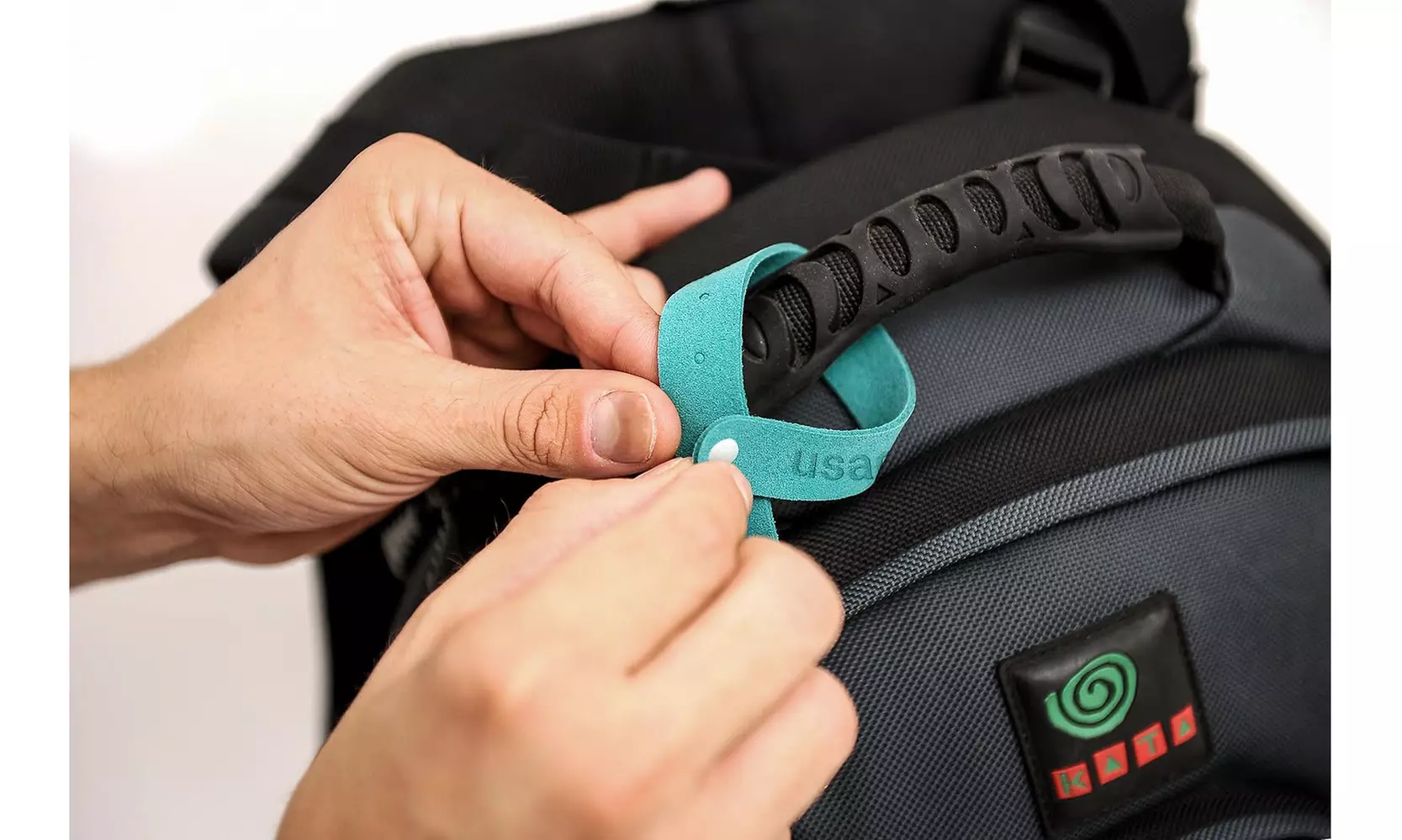 Natural 7 Mosquito Repellent Bracelet Plus 6 Patches for Kids & Adults (Teal) - Second Medium