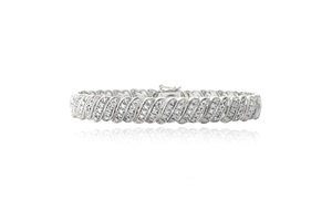 1.00 Carat Diamond Wave Link...