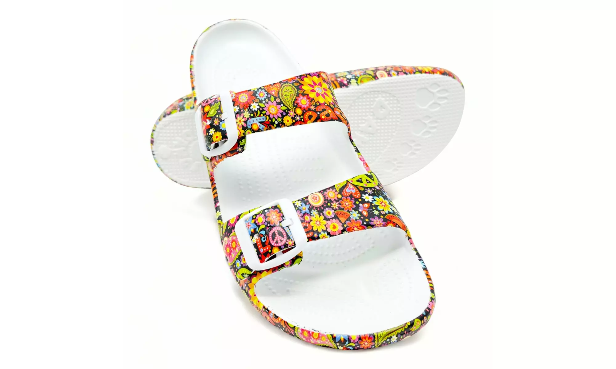 DAWGS Women's Adjustable 2-Strap Sandals