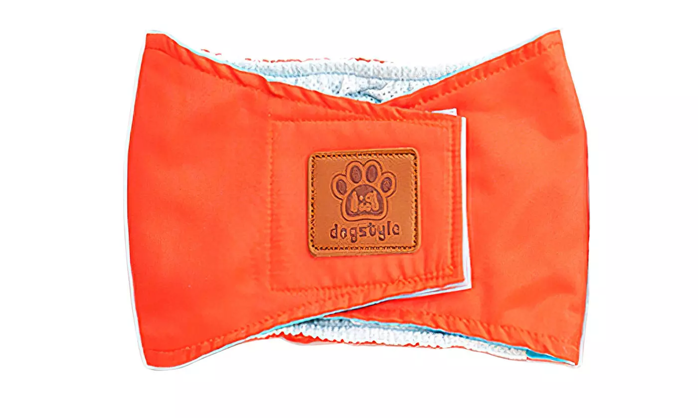 3 Pack Dog Diapers Pet Male Puppy Belly Wrap Elastic Band Washable Waterproof