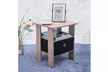 End Table Bedroom Night Stand With Storage Drawer Children's Desk Bedside Table - Second Medium