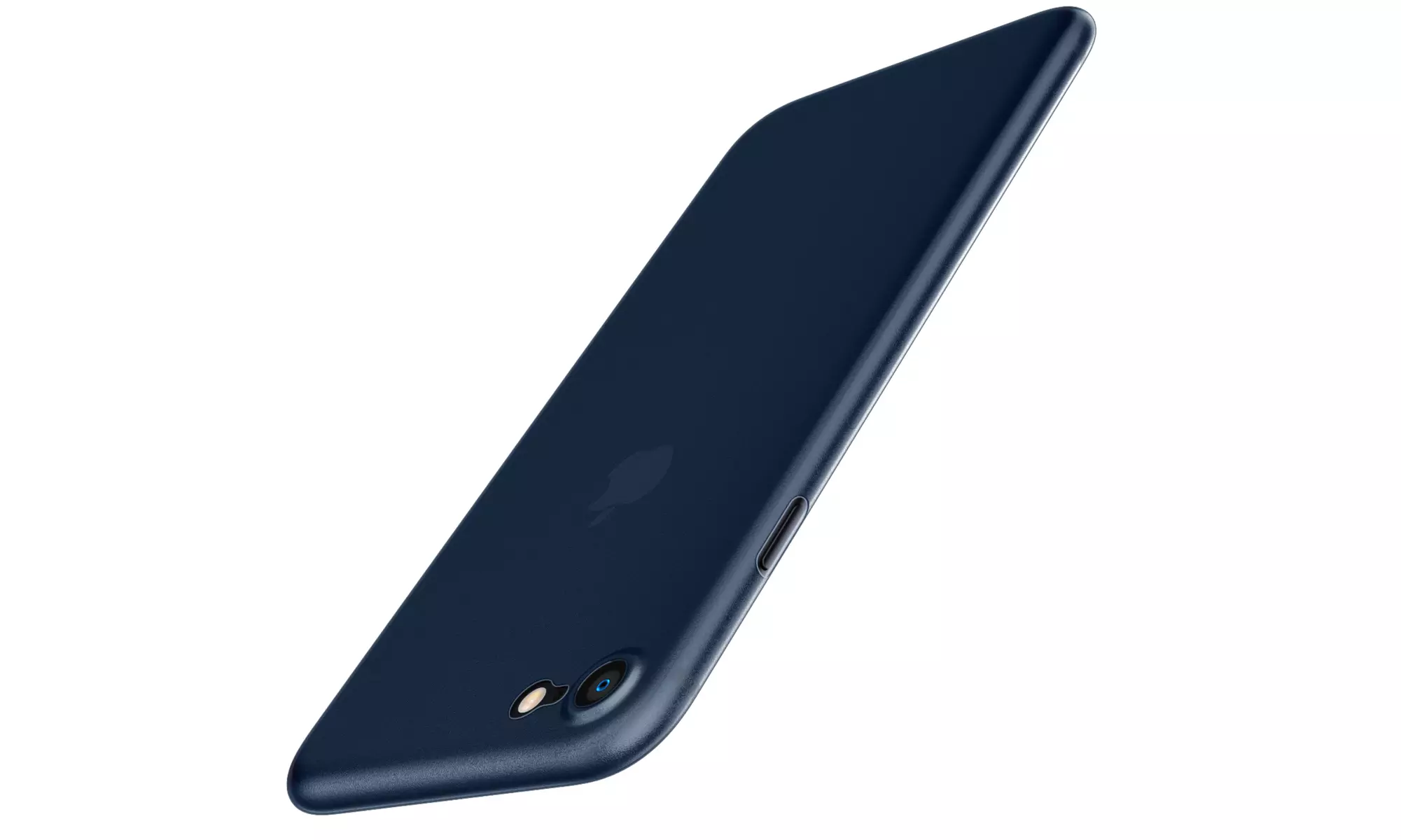 Ultra Slim Matte Hard Case for iPhone 8/7/SE 3/2, Camera Lens Cover Protection